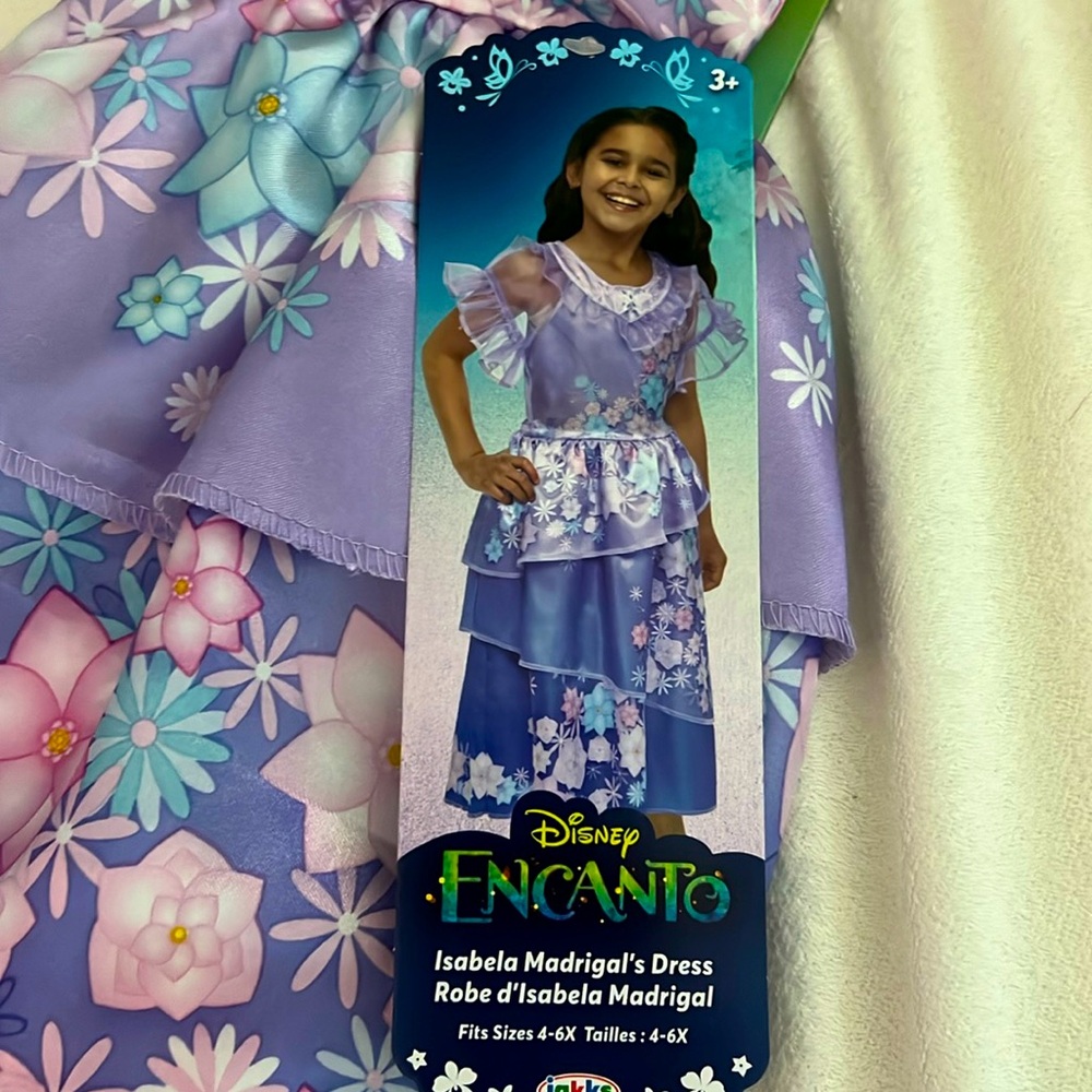 New - Disney Encanto Isabela Costume